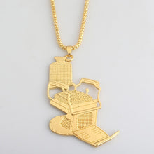 Load image into Gallery viewer, Fashion Jewelry Barber's chair Barber Hip Hop Barber Hairdresser Gothic chain Necklace Scissors comb Accessories