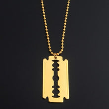 Load image into Gallery viewer, SG New Fashion Barber's Series Necklaces Hip Hop Barber Chair Hairdresser Gothic Chain Necklace Scissors Comb Jewelry For Men