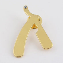Load image into Gallery viewer, RJ New Hip Hop Barber's Series Necklaces Barber Chair Hairdresser Scissors Comb Pendants Gothic Chain Lady Men Necklace Gifts